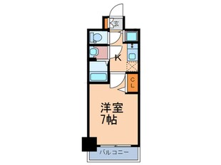 プレサンス大阪福島シエル(708)の物件間取画像